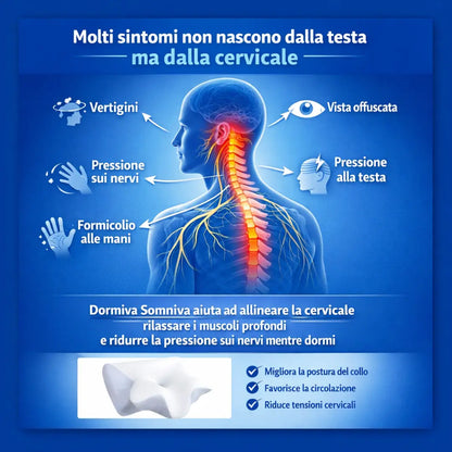 Cuscino Cervicale Ortopedico - Dormiva Somniva™